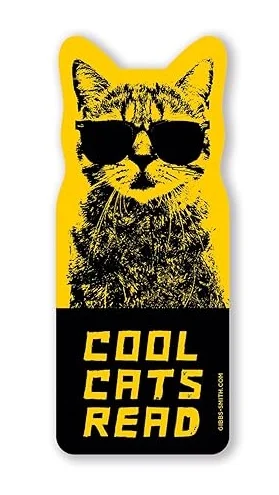 Cool Cats Read Sticker