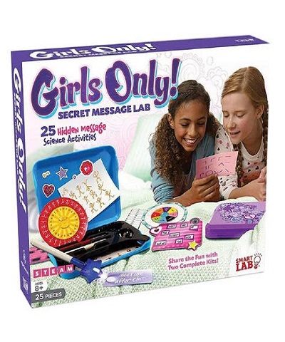 Girls Only! Secret Message Lab
