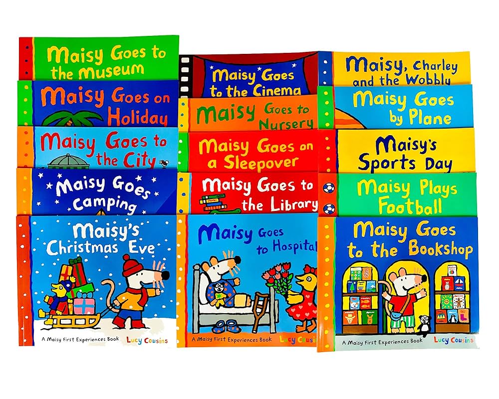 Maisy Mouse First Experience 15 Books Pack Collection Set By Lucy Cousins