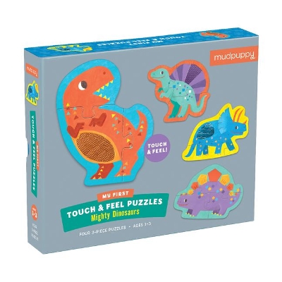 Mighty Dinosaurs My First Touch & Feel Puzzle