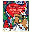Christmas Stained Glass Colouring