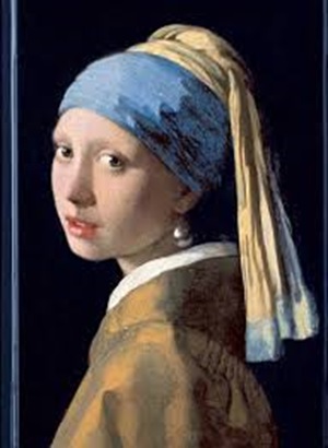 Johannes Vermeer: Girl with a Pearl Earring (Foiled Journal)